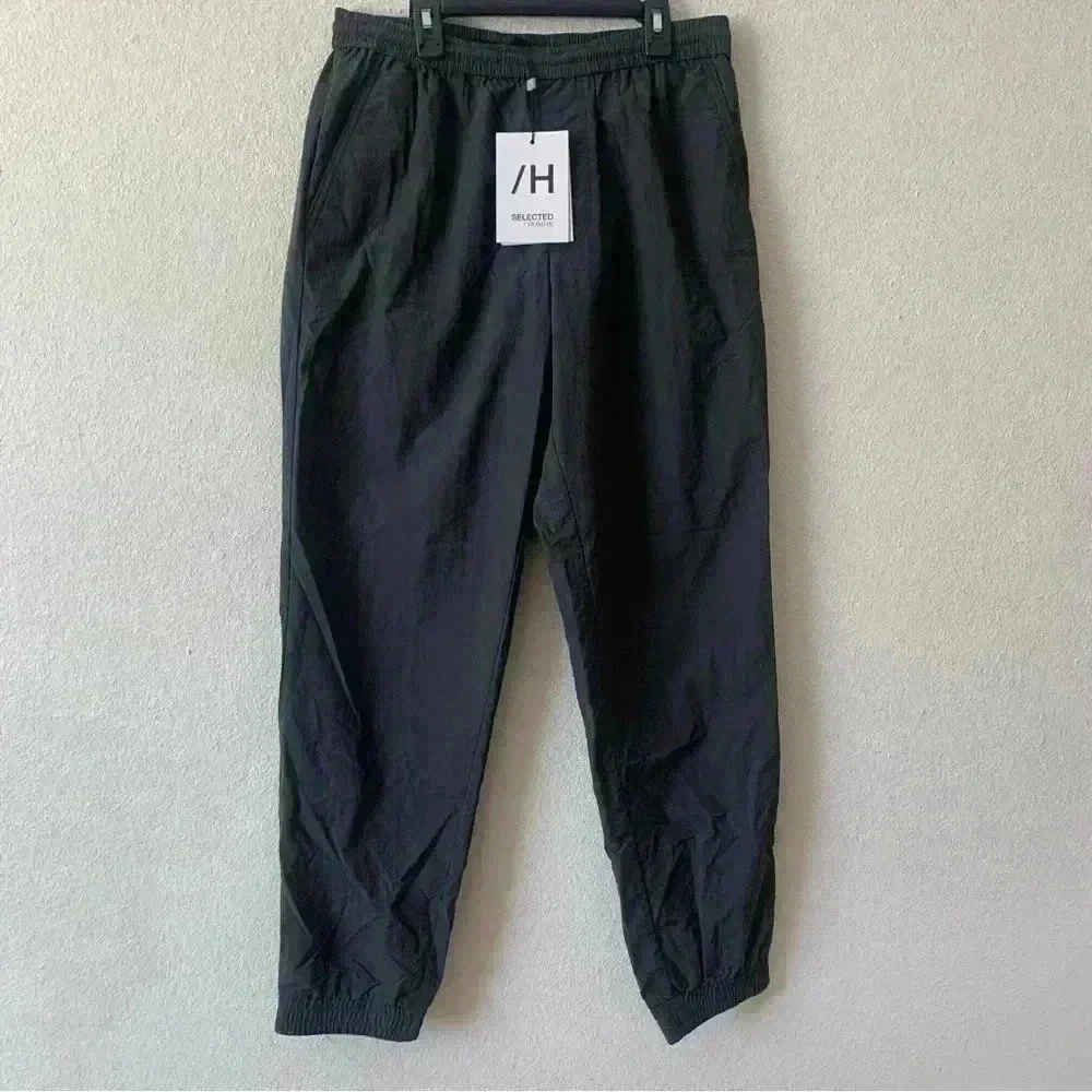 NWT Selected Homme Kith Recycled Nylon Joggers Pants Mens Size L.